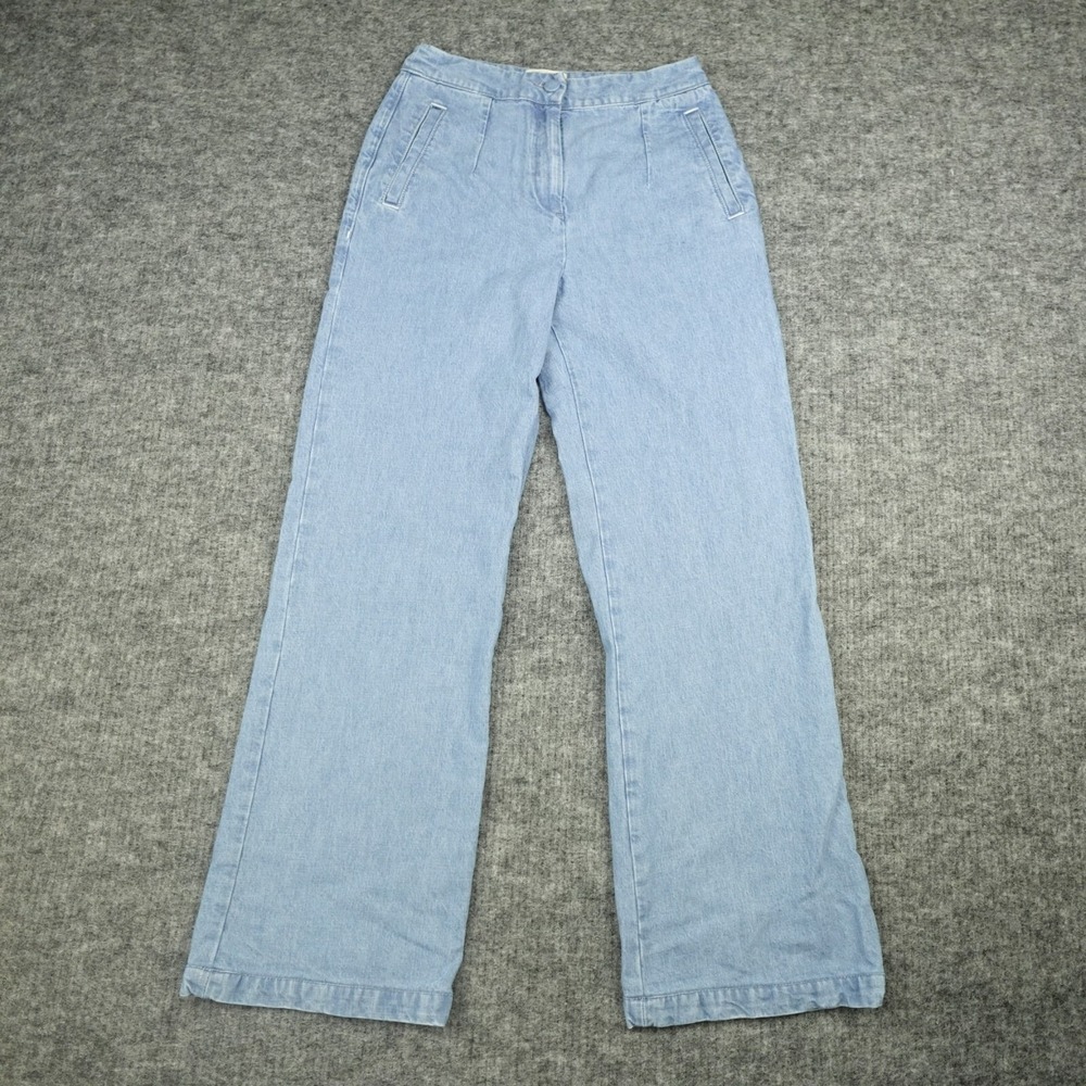 Sezane Light Blue Flare & Wide Leg Jeans